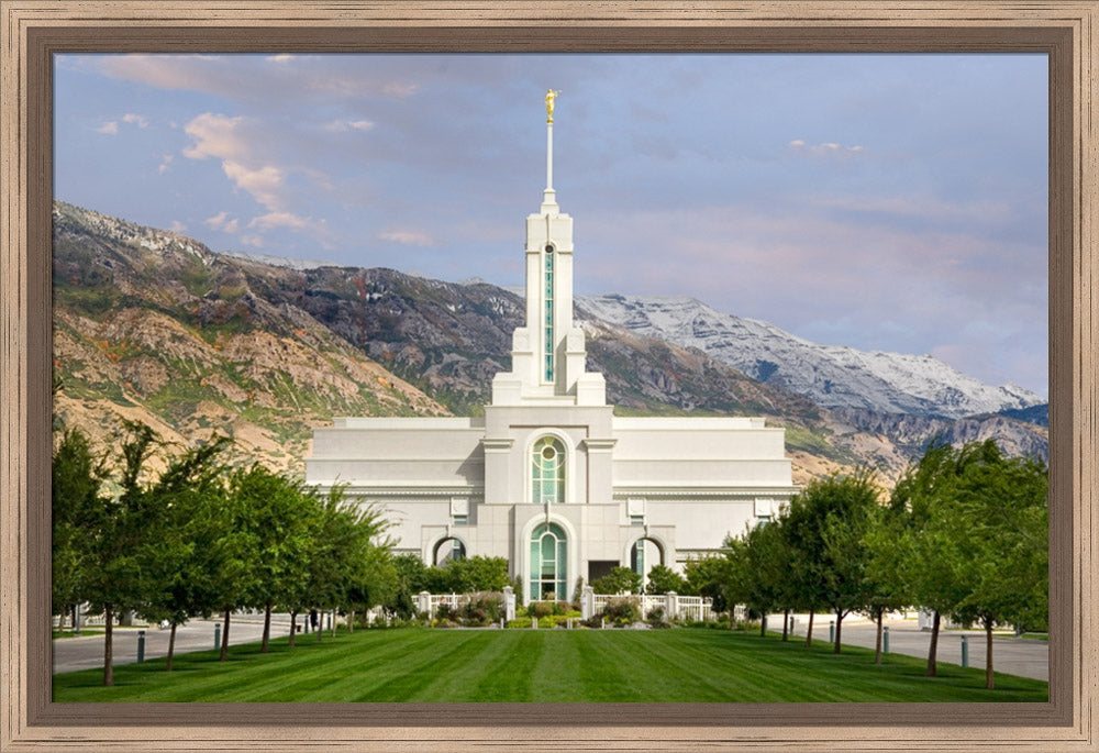 Mt Timpanogos Temple - September Mountain