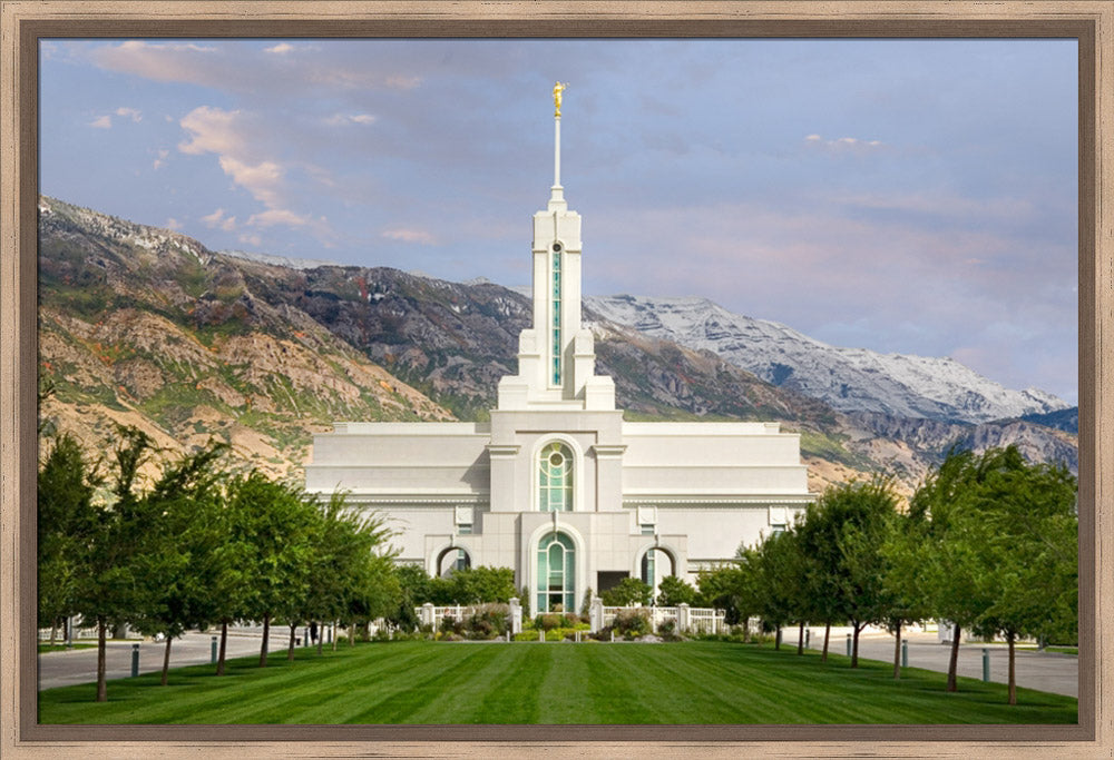 Mt Timpanogos Temple - September Mountain