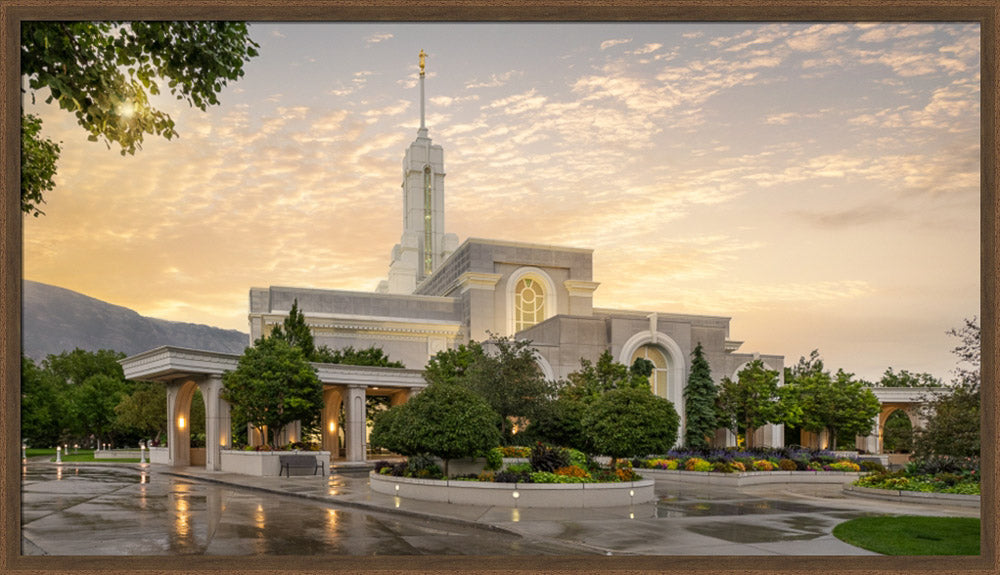 Mount Timpanogos Temple - Fire of the Covenant Series