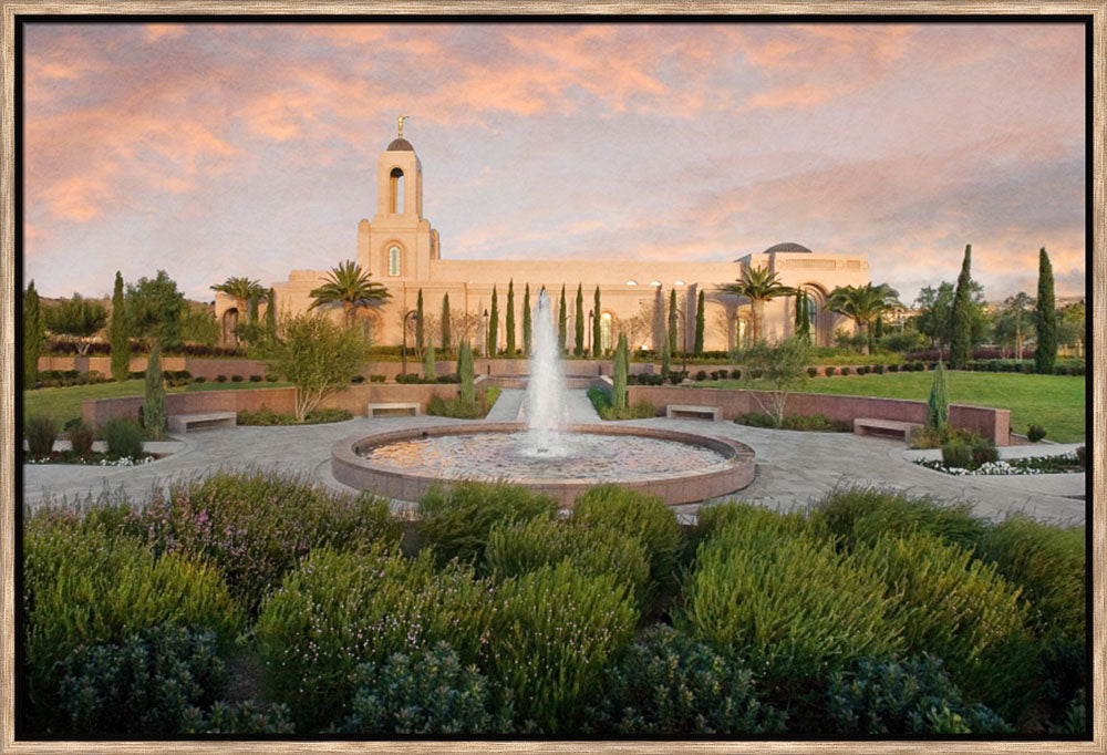 Newport Beach Temple - Fountain