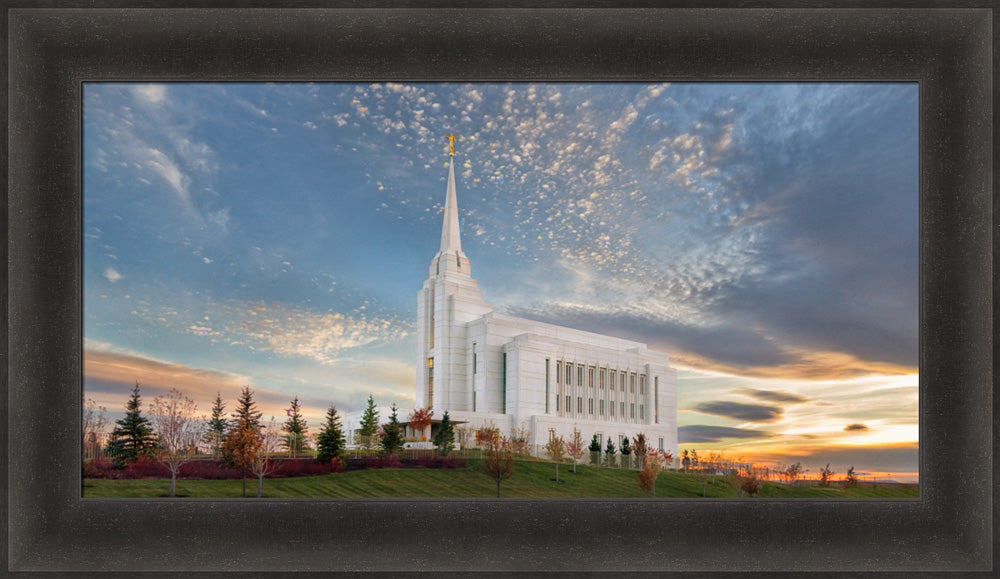 Rexburg Temple - Radiant Alabaster Panoramic