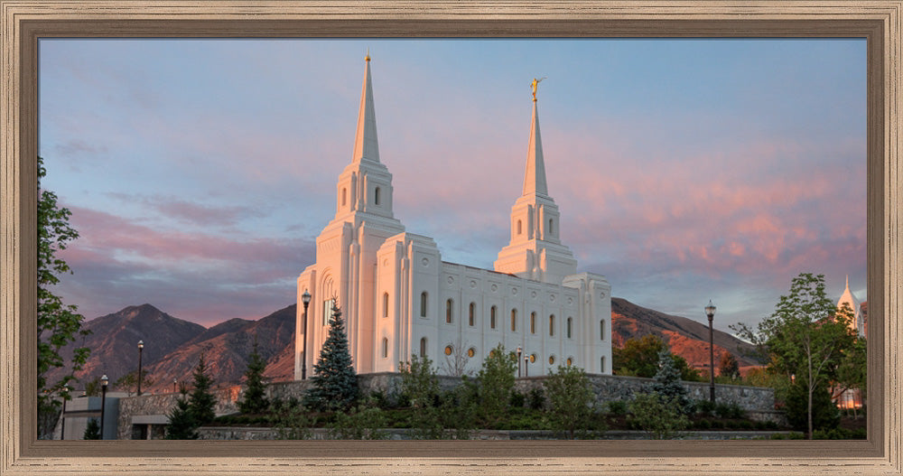 Brigham City Temple - Sunrise