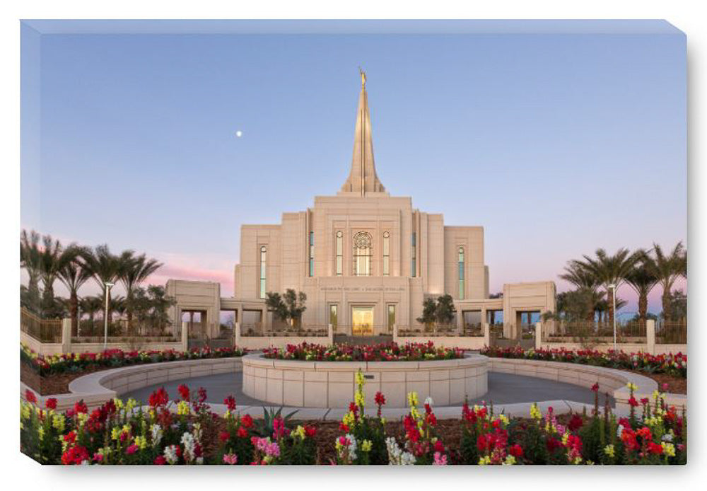 Temple with Flowers - Altus Fine Art