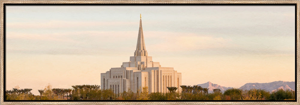 Gilbert Temple - Mountain Wide Panoramic
