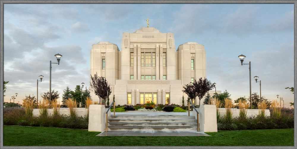 Meridian Temple - Morning Glow Panorama