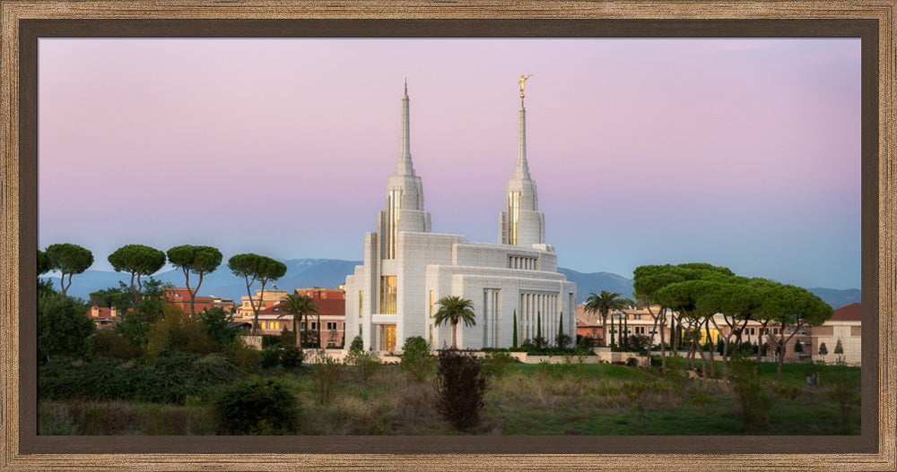 Rome Temple - Sunset