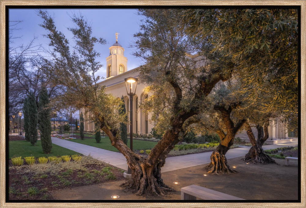 Feather River Temple - Evening Glow
