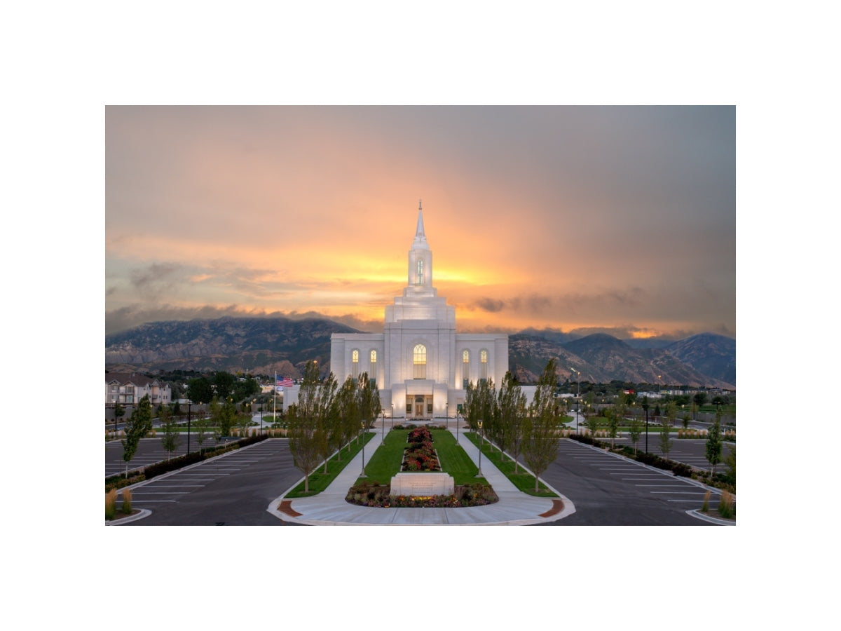 Orem Temple - Brightly Beams