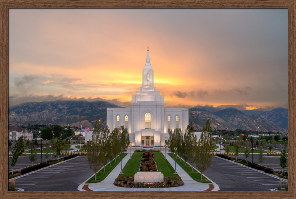 Orem Temple - Brightly Beams