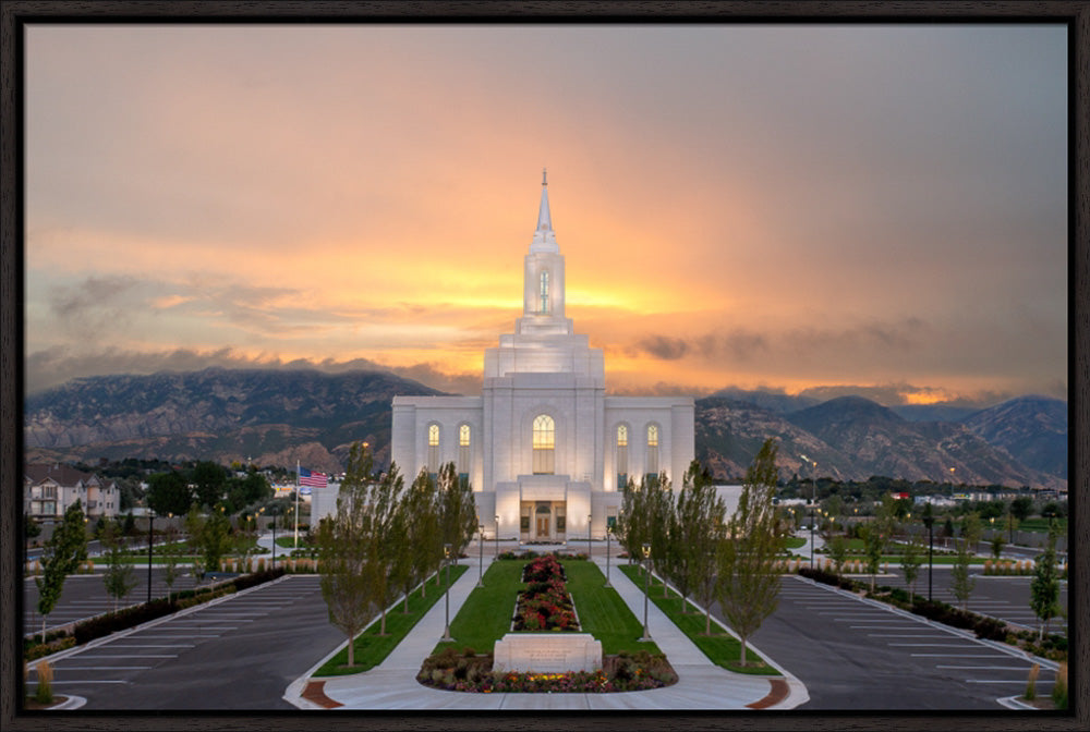 Orem Temple - Brightly Beams