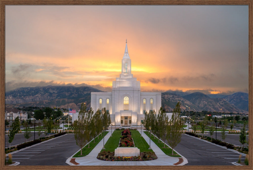 Orem Temple - Brightly Beams