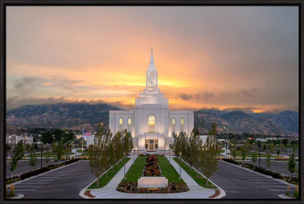 Orem Temple - Brightly Beams