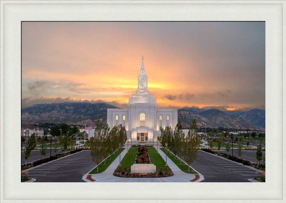 Orem Temple - Brightly Beams