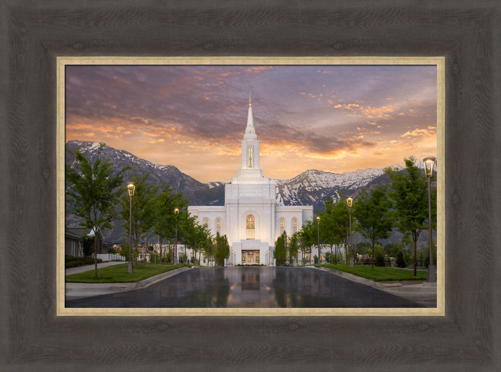 Orem Temple - Sunrise
