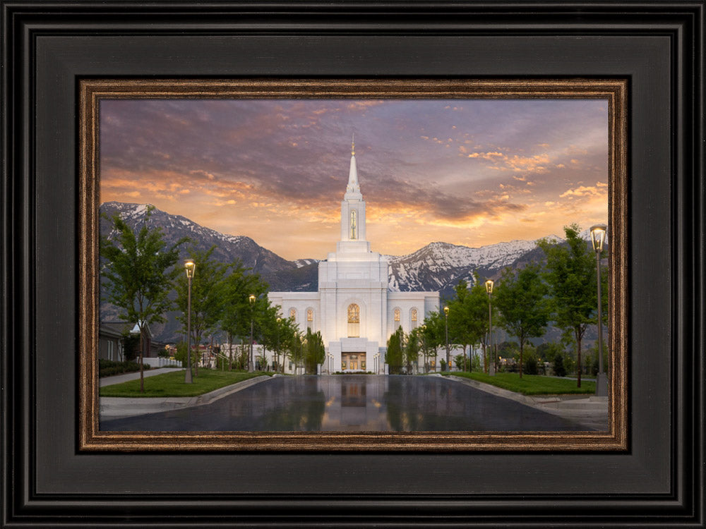 Orem Temple - Sunrise
