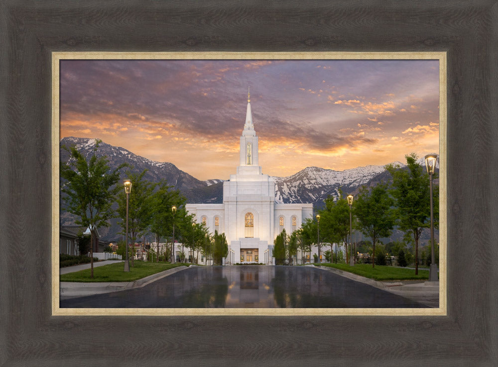 Orem Temple - Sunrise