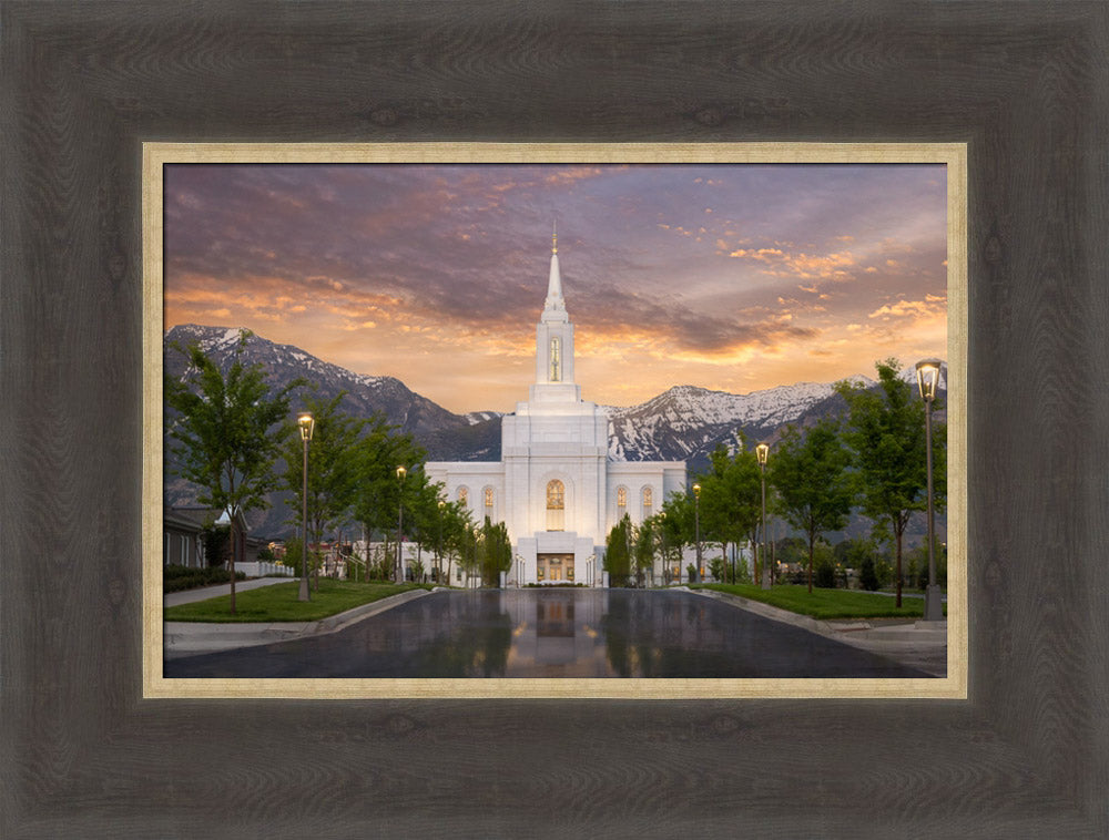 Orem Temple - Sunrise