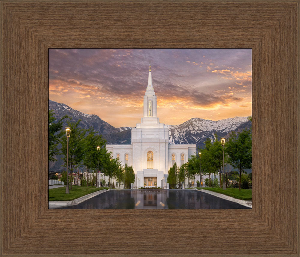 Orem Temple - Sunrise