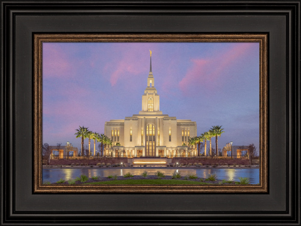 Red Cliffs Utah Temple - Eventide