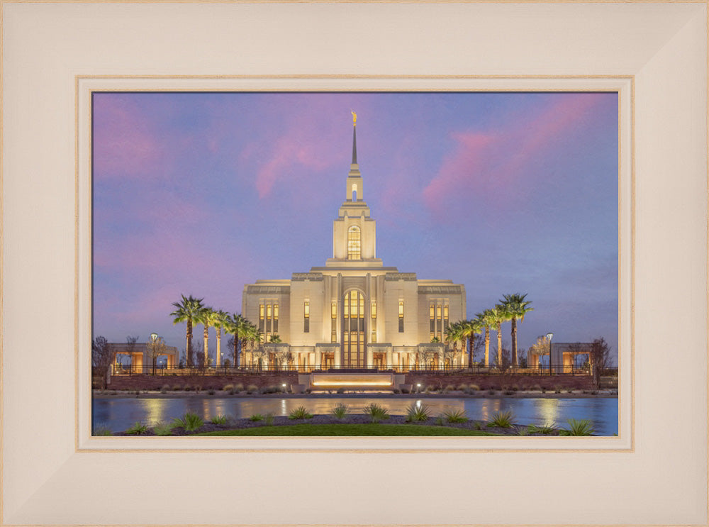 Red Cliffs Utah Temple - Eventide