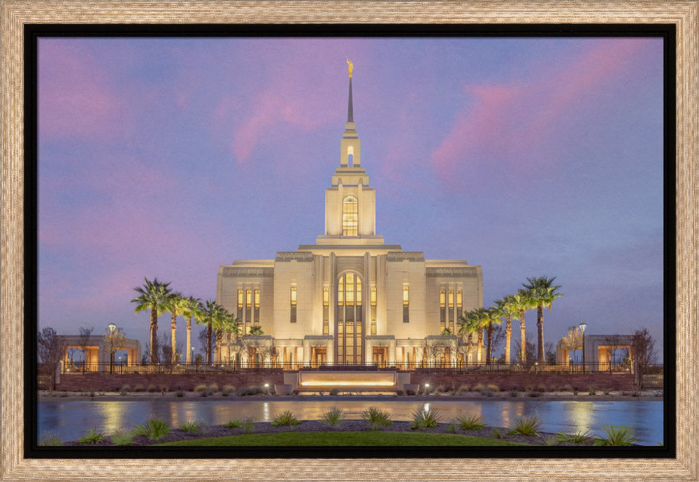 Red Cliffs Utah Temple - Eventide