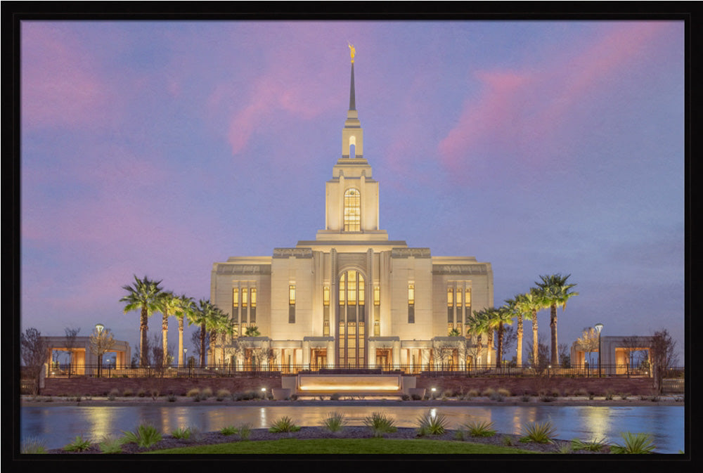 Red Cliffs Utah Temple - Eventide
