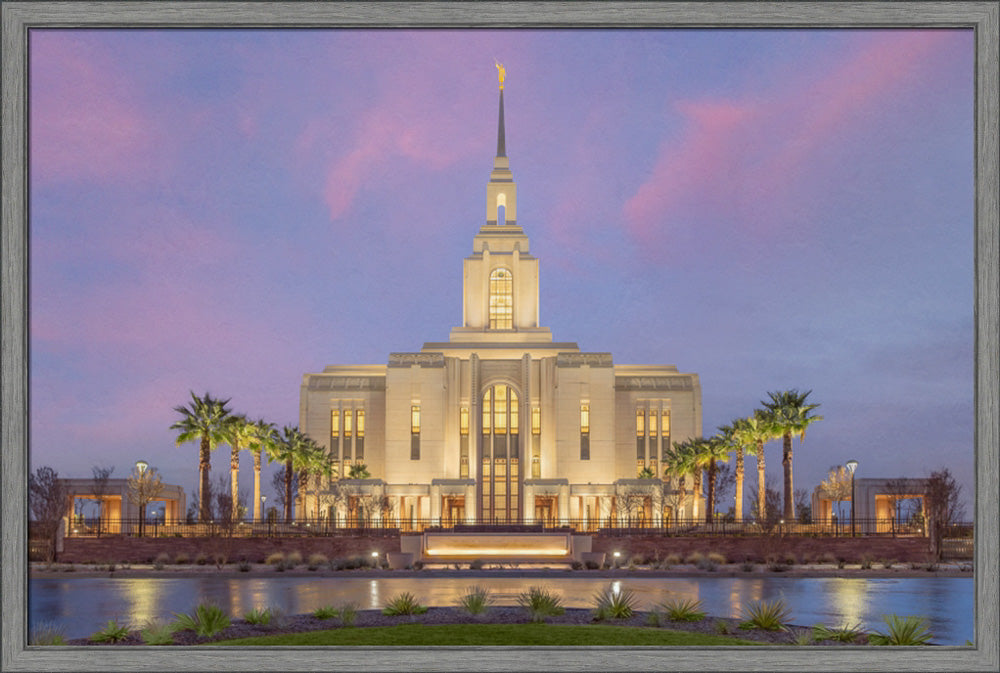 Red Cliffs Utah Temple - Eventide