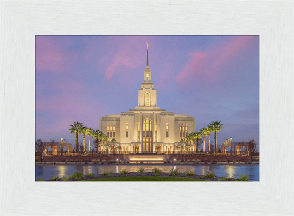 Red Cliffs Utah Temple - Eventide