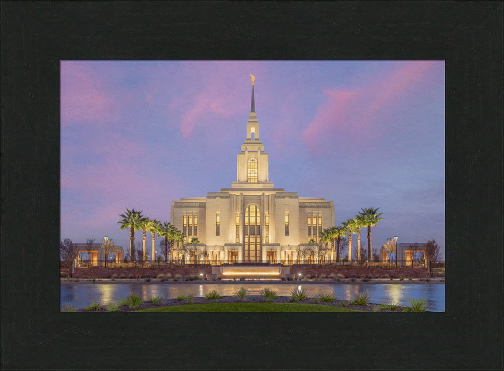 Red Cliffs Utah Temple - Eventide