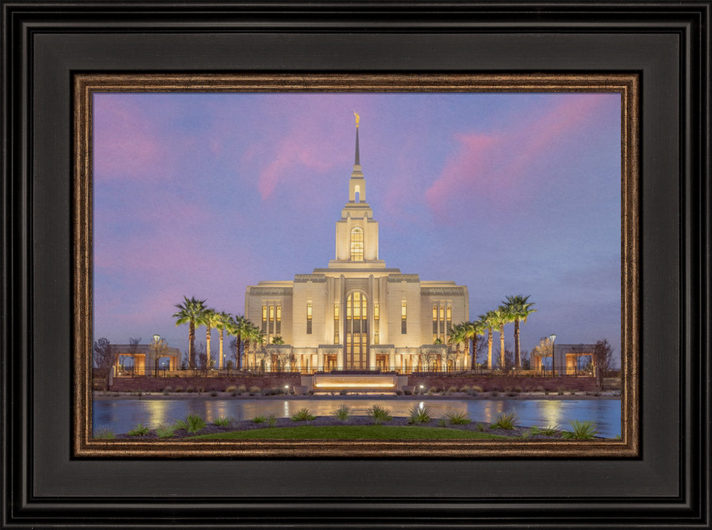 Red Cliffs Utah Temple - Eventide