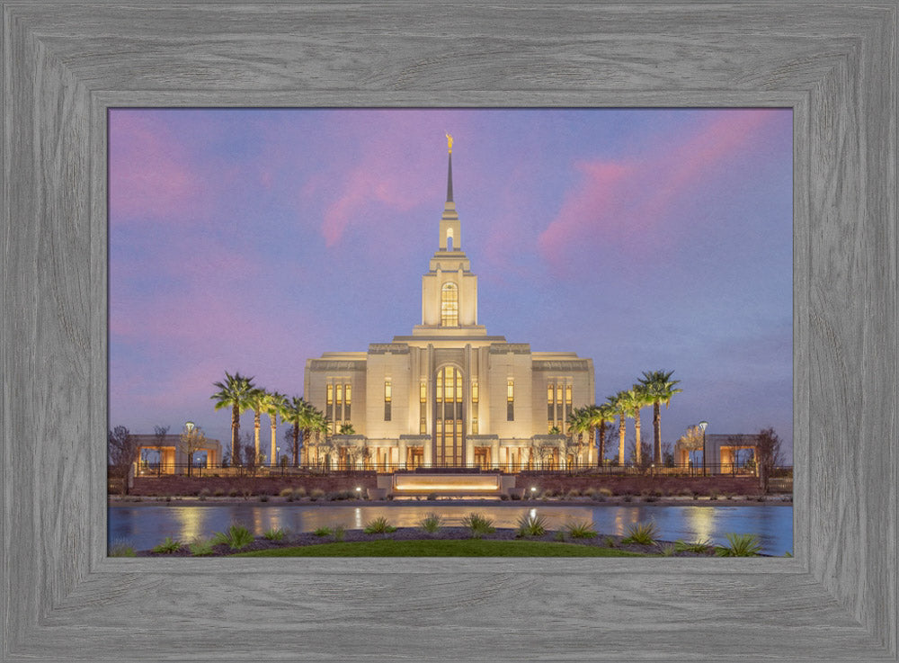 Red Cliffs Utah Temple - Eventide