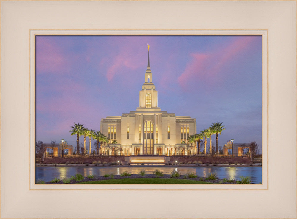 Red Cliffs Utah Temple - Eventide