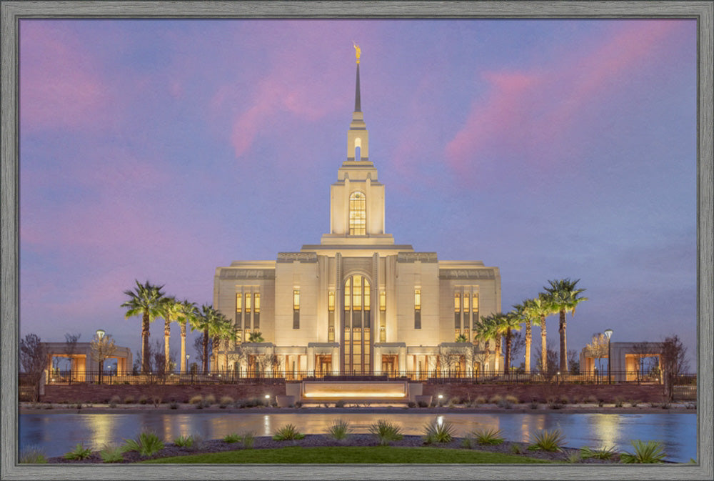 Red Cliffs Utah Temple - Eventide