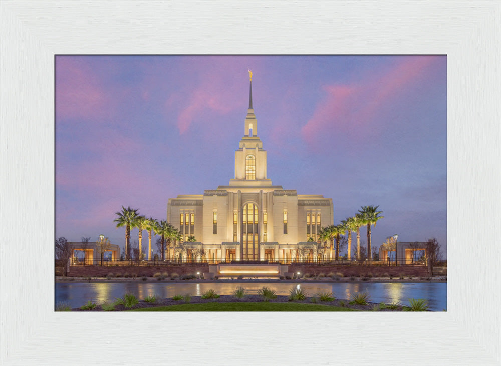 Red Cliffs Utah Temple - Eventide