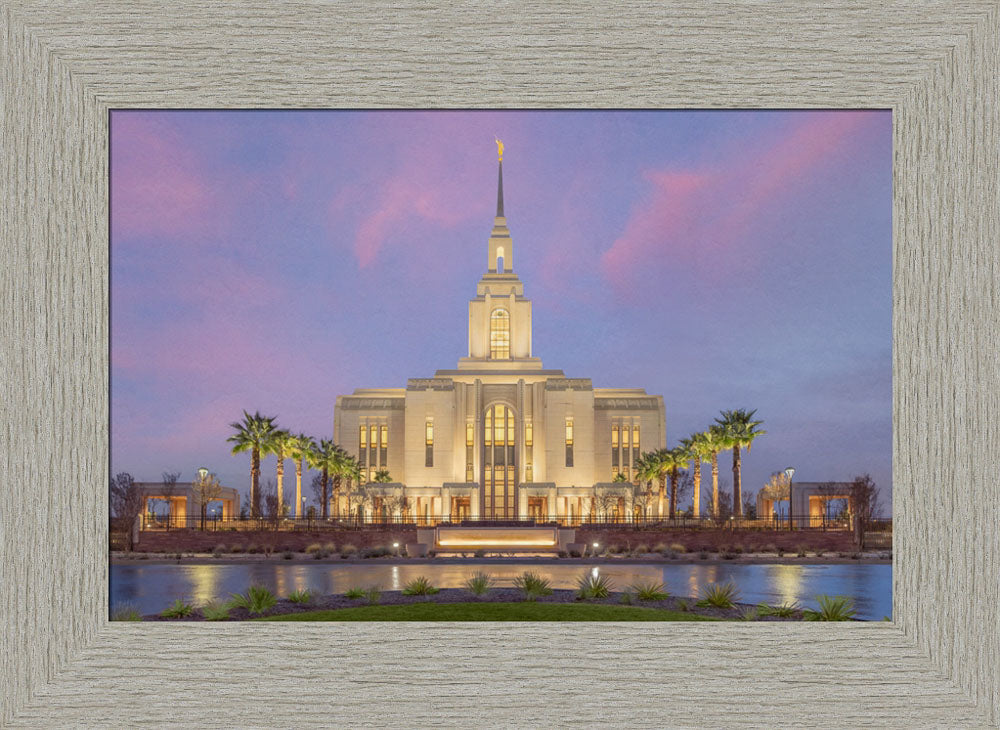 Red Cliffs Utah Temple - Eventide