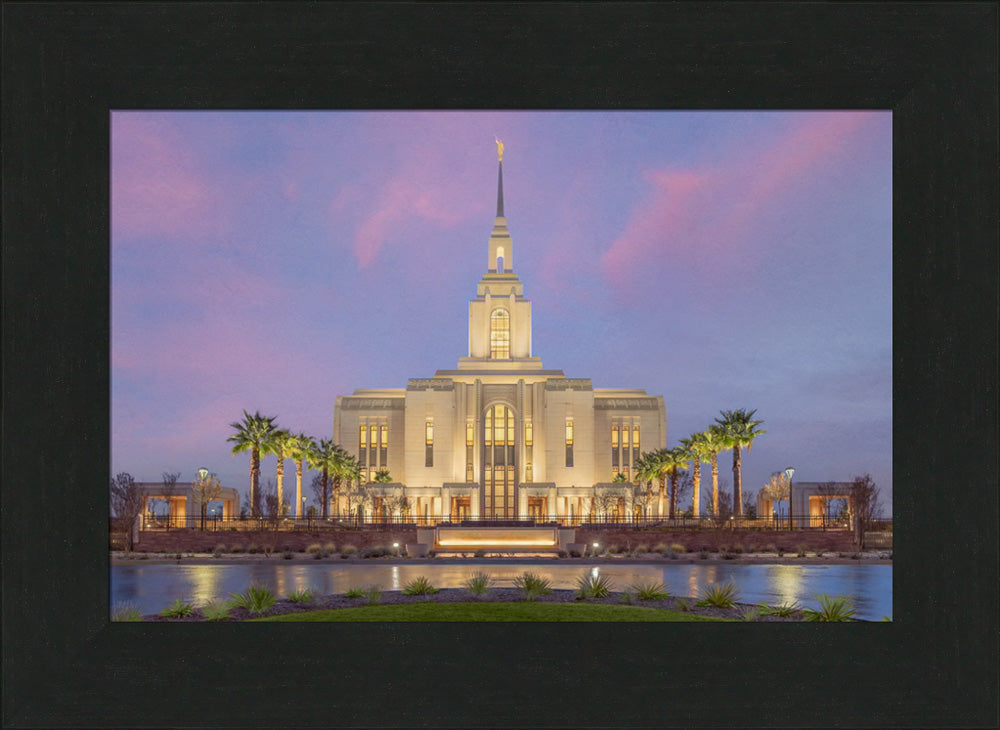 Red Cliffs Utah Temple - Eventide