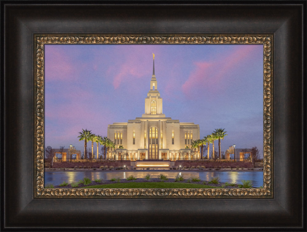 Red Cliffs Utah Temple - Eventide