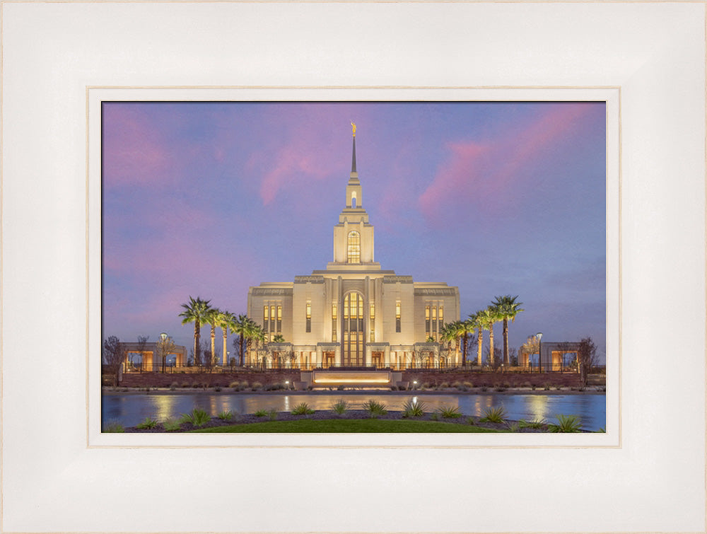 Red Cliffs Utah Temple - Eventide