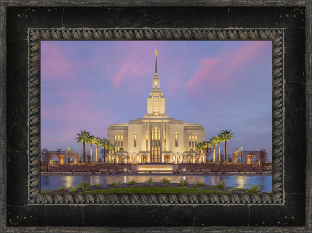 Red Cliffs Utah Temple - Eventide