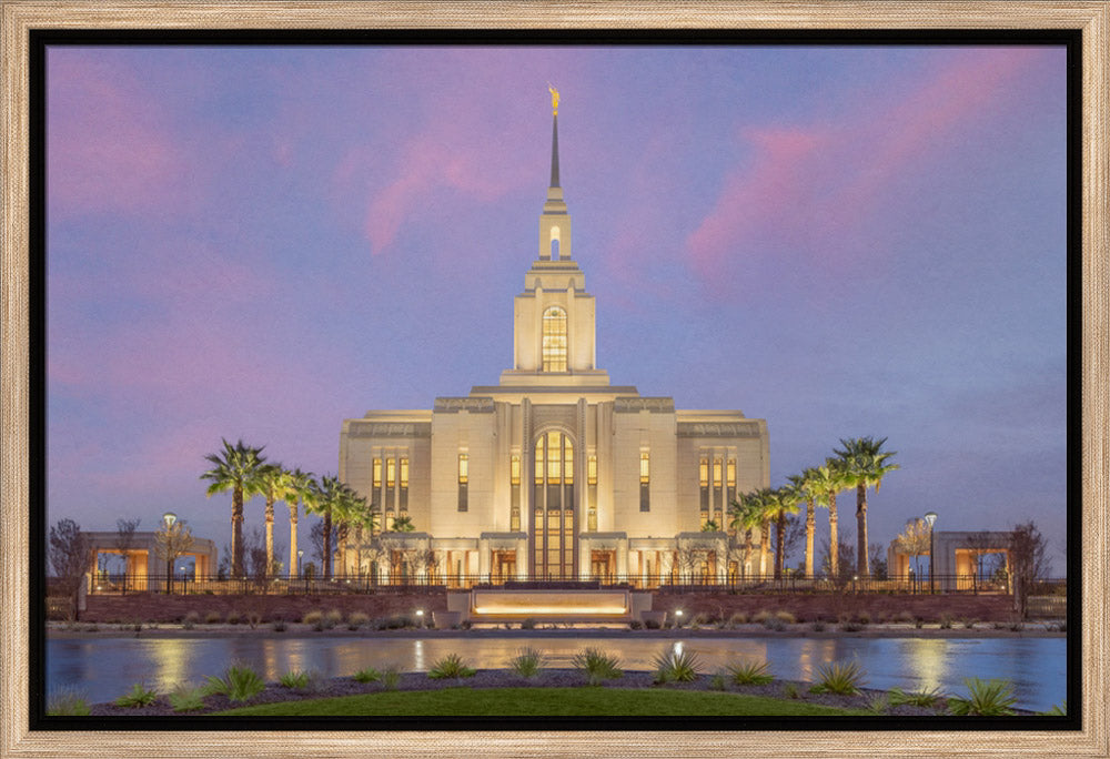 Red Cliffs Utah Temple - Eventide