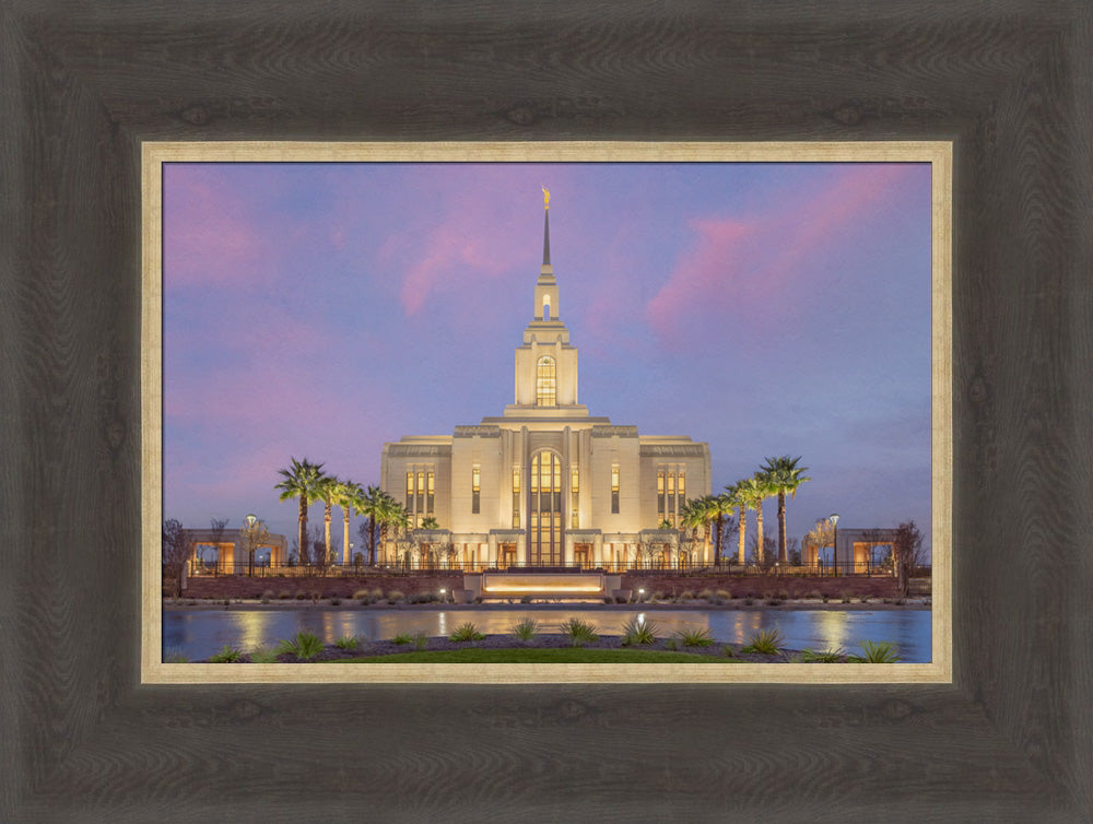 Red Cliffs Utah Temple - Eventide