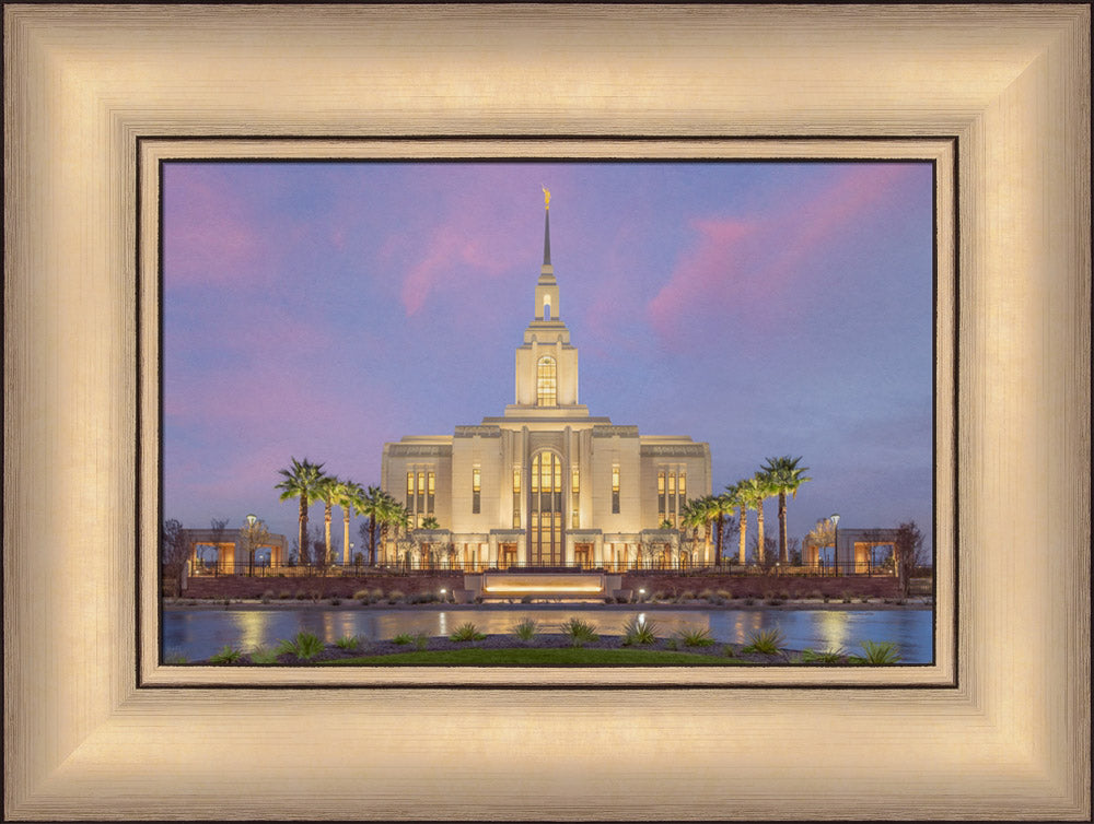 Red Cliffs Utah Temple - Eventide