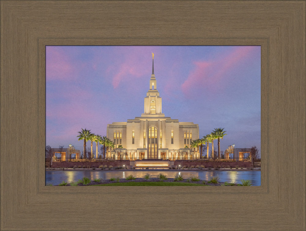 Red Cliffs Utah Temple - Eventide