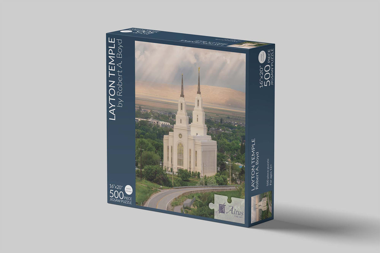 Layton Temple 16x20 jigsaw puzzle 500 pieces