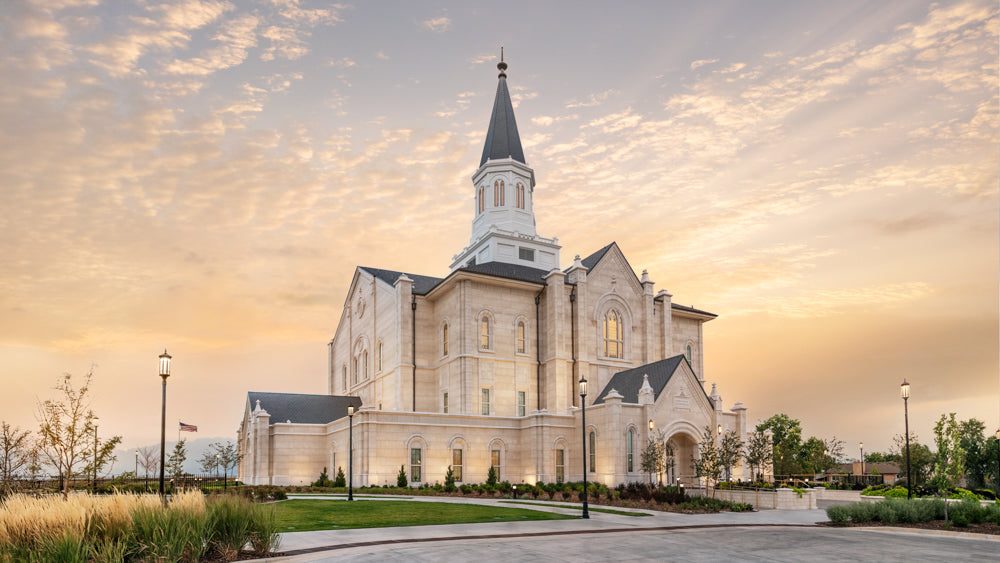 The Taylorsville Utah Temple.