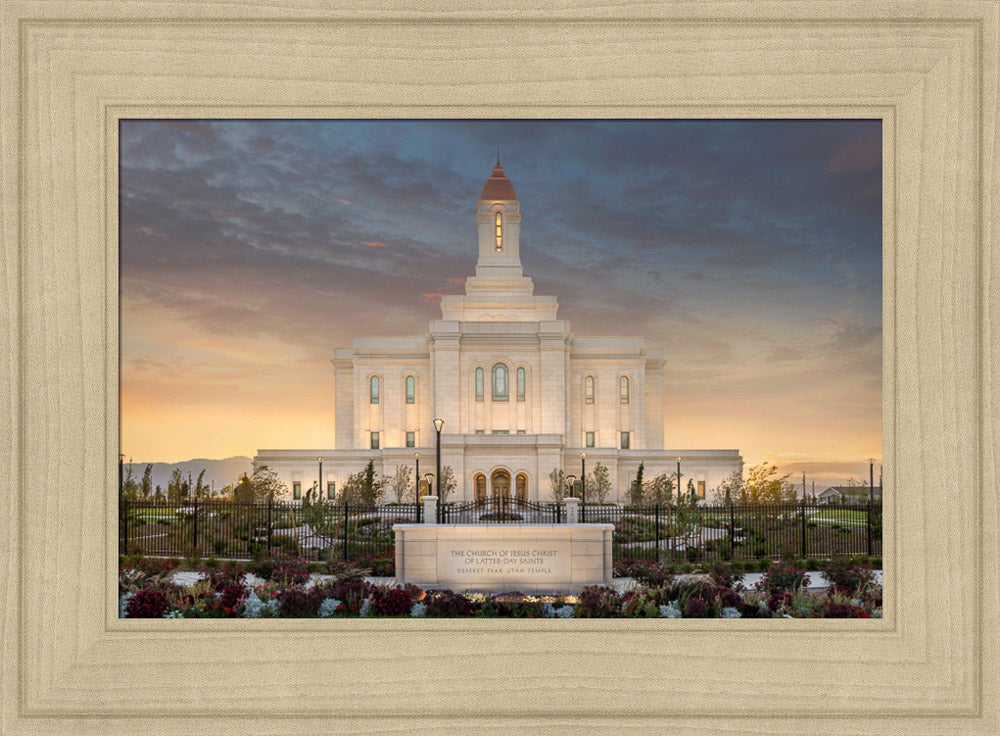 Deseret Peak Temple - Eventide