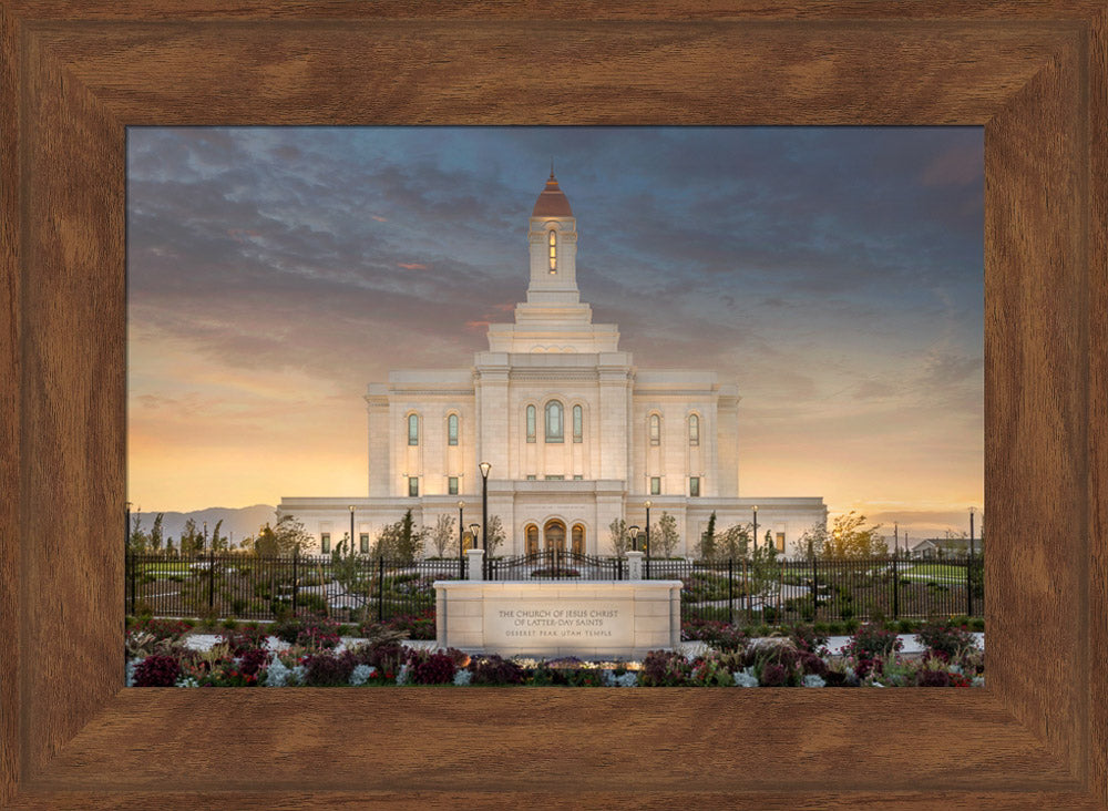 Deseret Peak Temple - Eventide