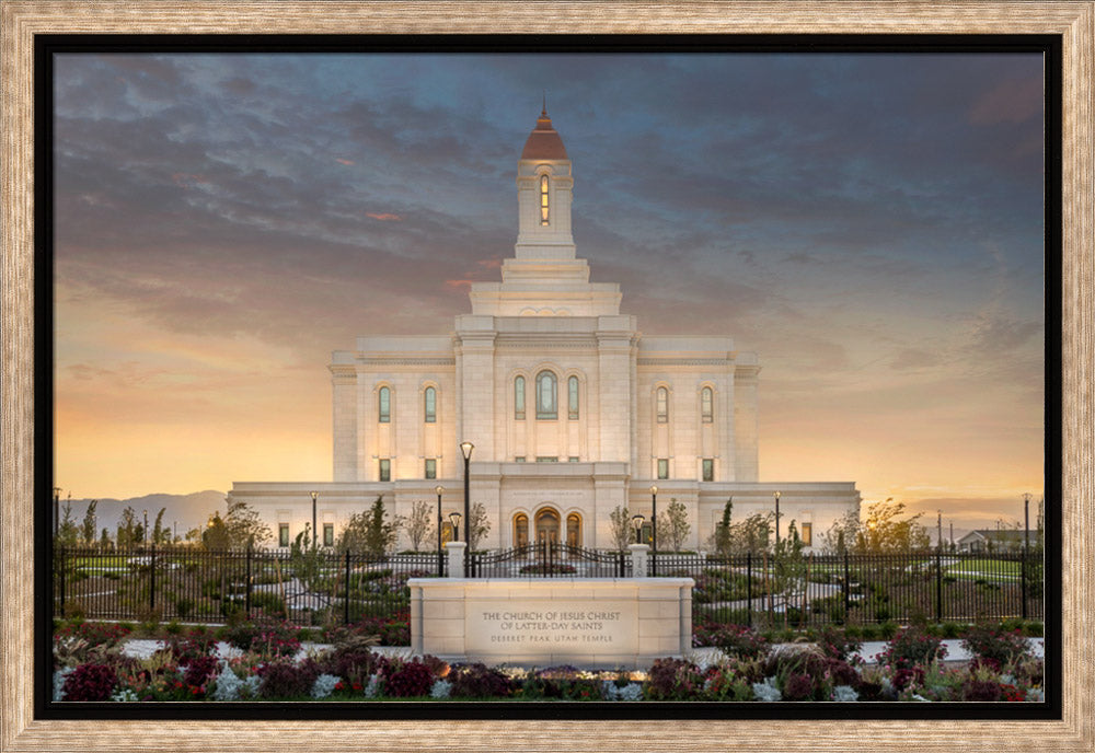 Deseret Peak Temple - Eventide