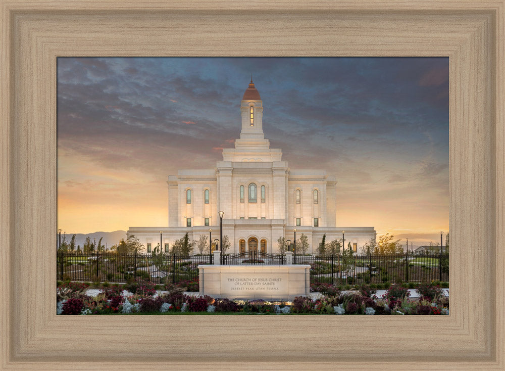 Deseret Peak Temple - Eventide
