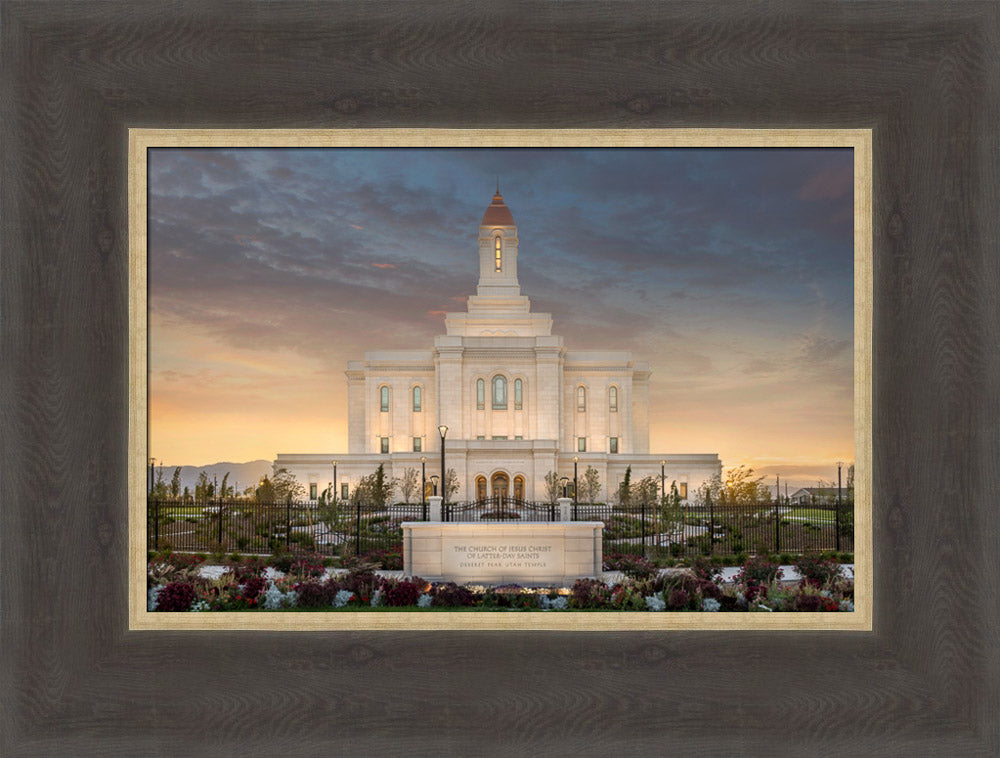 Deseret Peak Temple - Eventide